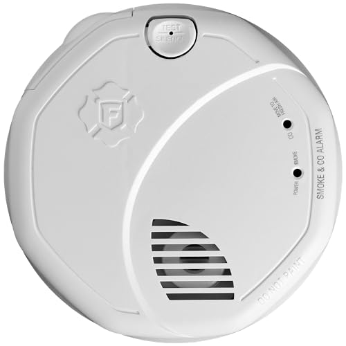 First Alert Battery Powered Z-Wave Smoke Detector & Carbon Monoxide Alarm, Works with Ring Alarm Base Station, 2nd Generation