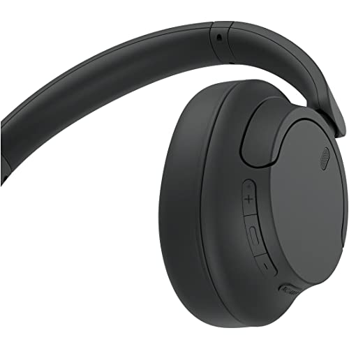 Sony WH-CH720NB Noise Canceling Wireless Bluetooth Headphones - Built-in Microphone - up to 35 Hours Battery Life and Quick Charge - Matte Black (Black)