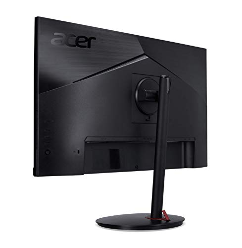 Acer Nitro 27" WQHD 2560 x 1440 PC Gaming IPS Monitor | AMD FreeSync Premium Up to 180Hz Refresh 0.5ms DCI-P3 95% 1 Display Port 1.2 & 2 HDMI 2.0 XV271U M3bmiiprx,Black