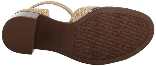 ZODIAC Womens Ida Block Heeled Sandal Brown 10 M