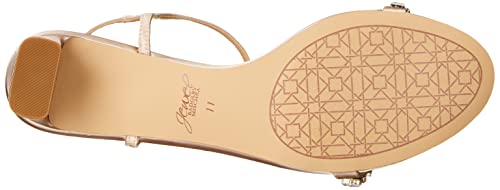 Jewel Badgley Mischka Dagny Strappy Low Block Heel