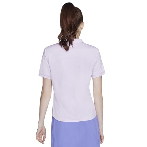 Skechers Women's Go Dri Swift Club Polo Shirt, Orchid Bloom, X-Small