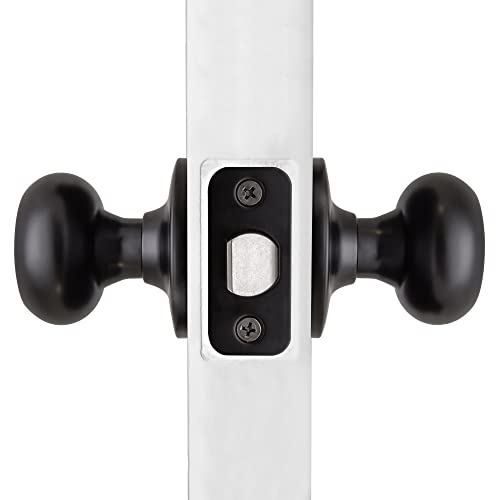 Design House 753442 Cambridge 2-Way Adjustable Passage Door Knob, Oil Rubbed Bronze