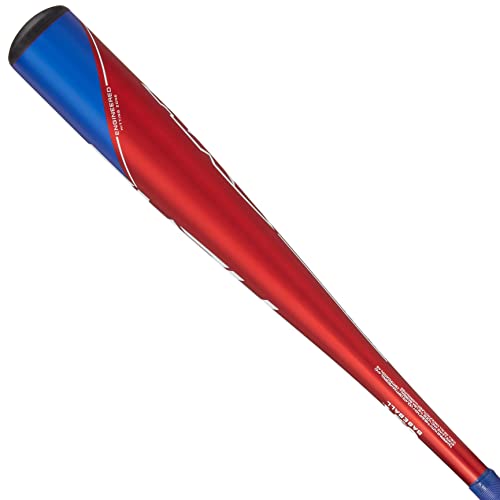 Axe Bat 2023 Hero (-11, 2-1/2") USABat Baseball Bat, 1-Piece Alloy, Red/Blue (27" / 16 oz.)