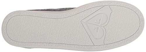 Roxy Women's Minnow VII Loafer Flat, White, 10