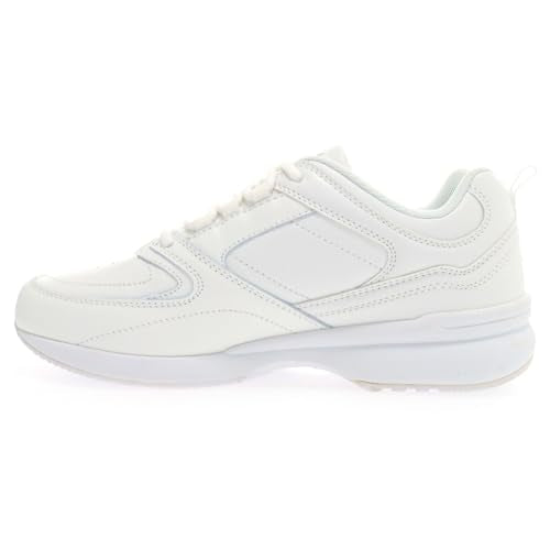 Propét Women's LifeWalker Sport Sneakers, White, 8.5 XX-Wide US