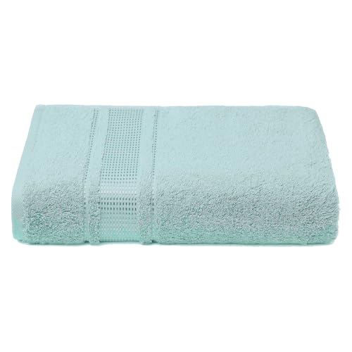 Melissa Linen, Bath Sheet, 100% Turkish Cotton Towel for Bathroom, Absorbent, Quick Dry, Durable and Soft Shower Towel, 35 in x 60 in Large, Spa and Hotel Quality, Red