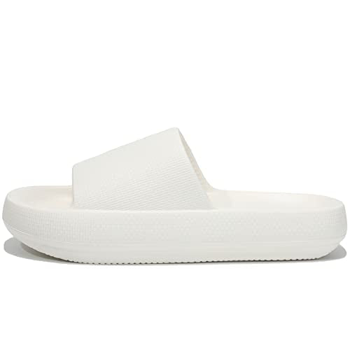 NIMAZRI Cloud Slides for Women and Men Pillow Slippers Comfy Soft Sandals Cushioned Shower Shoes Thick Sole Indoor and Outdoor