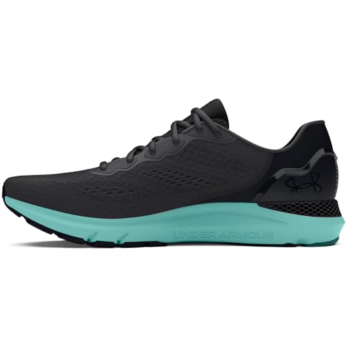 Under Armour Women's HOVR Sonic 6, (004) Black/Blue Granite/Bubble Peach, 9, US
