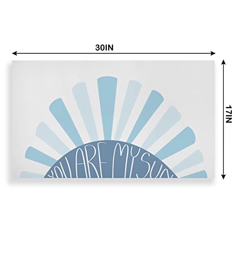 On Lake Time Paddles Super Absorbent Bath Mat,17 x 30 Inch Home Lake House Bathroom Kitchen Decor Quick Dry Rubber Non-Slip Floor Mats Rug Carpet,Lake Lovers Gift