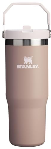 Stanley IceFlow Stainless Steel Tumbler - Vacuum Insulated Water Bottle for Home, Office or Car Reusable Cup with Straw Leak Resistant Flip Cold for 12 Hours or Iced for 2 Days, Iris, 20OZ