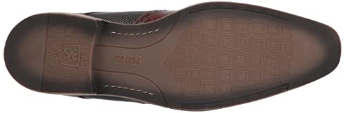 Stacy Adams Men's Joss Wingtip Lace Up Oxford, Cognac, 13