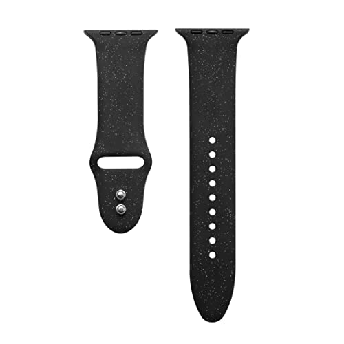 Libra Gemini 3 Pack Compatible with Apple Watch Band 49mm 45mm 44mm 42mm,Womens Sparkle Powder Soft Cute Silicone Sports iWatch Band Strap for Iwatch Series 9/8/7/6/5/4/3/2/1/Ultra/SE