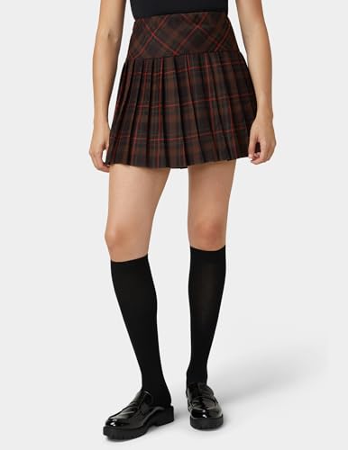 HUE Women's 4 Pack Flat Knit Knee High Sock, Coin Multi Pattern