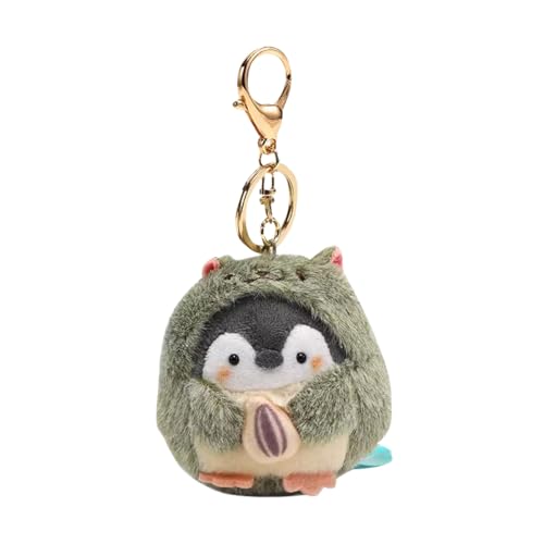 jiesinlov Kawaii Plush Penguin Pendant Cute Keychain,Purse Backpack Charms Accessories Key Chain for Women or Girls Bags