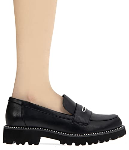 BCBGeneration Women's TARLY Loafer, Black, 11