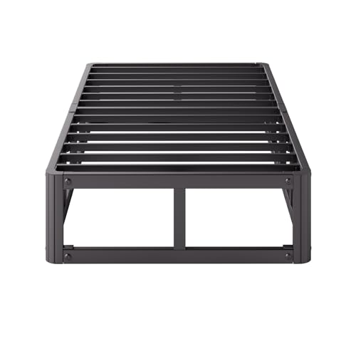 9 Inch High Support Askeld Twin Bed Frame, 9 Inch High Metal Box Spring with More Steel Sl