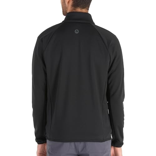 MARMOT Men's Leconte Fleece Jacket, Black, Small