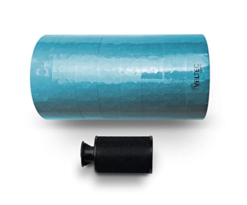 Blue Labels for Monarch 1131 One-Line Price Gun – 1 Sleeve, 20,000 Labels, Pricemarking with Security Slits and Free Ink Roller