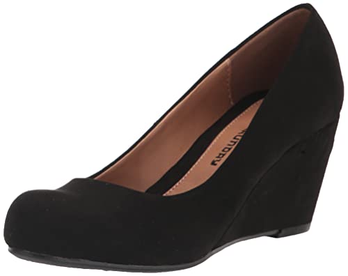CL by Chinese Laundry Women's Nima Wedge Pump, Black Patent, 9 M US