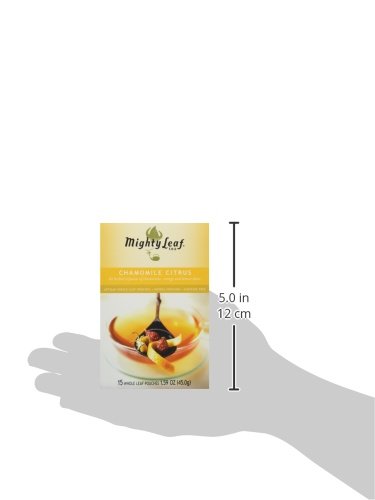 Mighty Leaf Tea Chamomile Citrus Hot Tea Bags, 15 ct