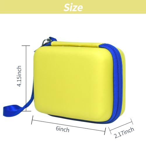 Case Compatible with Blaze Super Pocket Holds Evercade Cartridges, Case for Miyoo Mini Plus, Anbernic RG35XX / RG353V / RG353VS Retro Pocket Game Console, Only Case