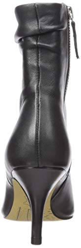 Bella Vita Women's Danielle Dress Bootie Ankle Boot, Black Leather, 7 W US