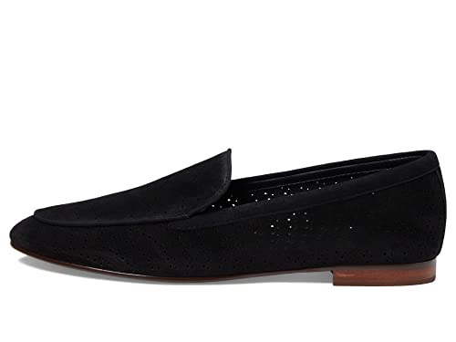 NYDJ Women's Denver Loafer, Suede Black, 10