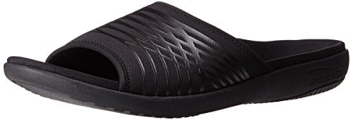 Spenco Men's Thrust Slide Sandal, Black, 8M Medium US