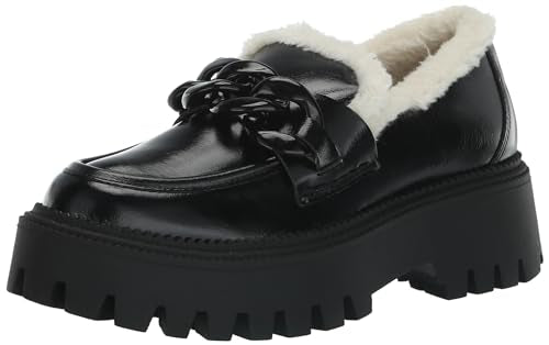 DV Dolce Vita Womens Larazzo Loafer, Black, 10 US