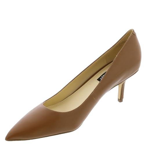 Nine West Women's Arlene Pump, Brown, 9.5