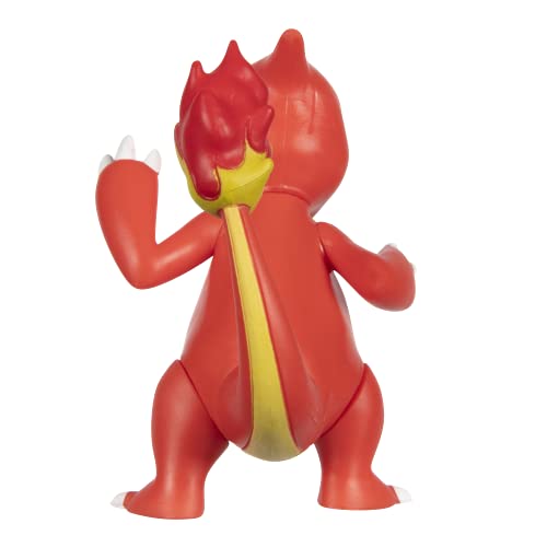 Pokémon Pokémon Battle Figure, Fire Theme with 3 Pack Cyndaquil, Charmeleon, Arcanine - 4.5-inch Arcanine Figure, 3-inch Charmeleon Figure, 2-inch Cyndaquil - Toys for Kids Fans - Amazon Exclusive