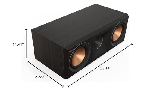 klipsch RP-500C II Reference Premiere Center Channel Speaker (Ebony)