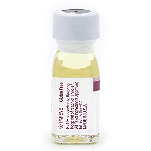 LorAnn Oils Super Strength Flavoring - Used For Candy Making, Flavoring, Baking, Hard Candy, & Flavor Oils - Bold, Natural Flavors 4X Stronger Than Extracts - Lemonade, Pack of 2, 0.125 fl oz