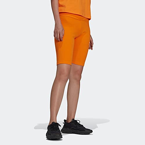 adidas Originals Womens 1/2 Tights, Bright Orange, X-Small