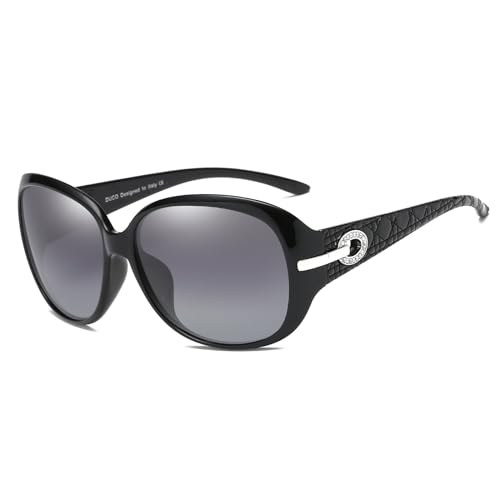 DUCO Classic Sunglasses for Women polarized womens sunglasses 100% UV Protection Shades 6214