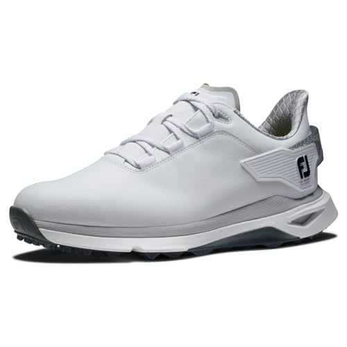 FootJoy Men's Pro/SLX Carbon Golf Shoe, White/White, 9