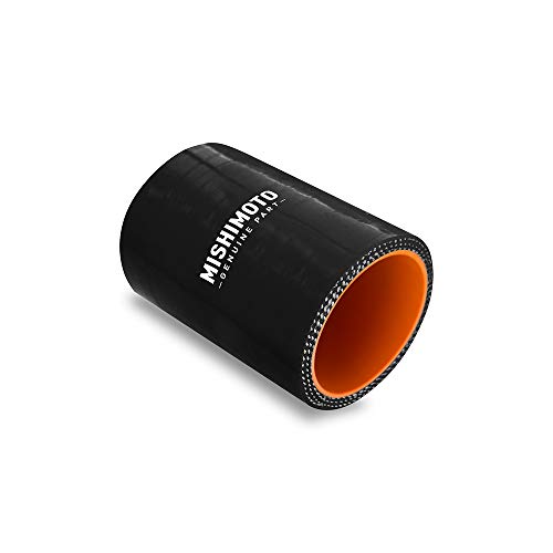 Mishimoto Straight Silicone Coupler - 2.5" x 1.25", Black