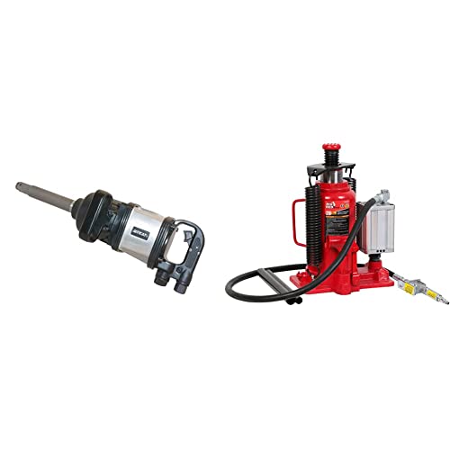AIRCAT Pneumatic Tools 1994 1-Inch Super Duty Straight Impact Wrench with 8-Inch Extended Anvil 2,500 ft-lbs