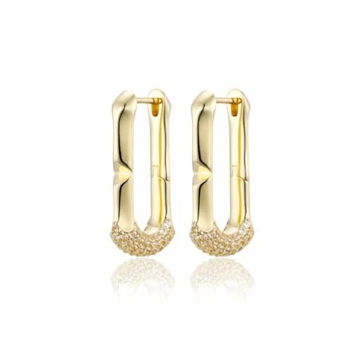 Obidos 14K Gold Plated Hoop Earrings | Gold Huggie Small Hoop Earrings for Women | Boho Simple Hypoallergenic Earrings