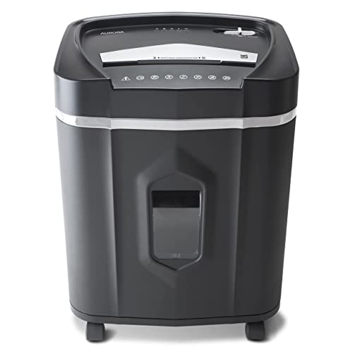 Aurora Professional Grade High Security 12-Sheet Micro-Cut Paper/CD and Credit Card Shredder/ 60 Minutes Continuous Run Time