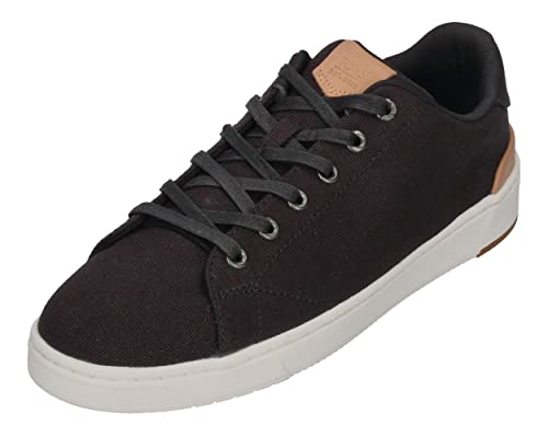 TOMS Men's Travel Lite 2.0 Sneaker, Black Canvas, 14