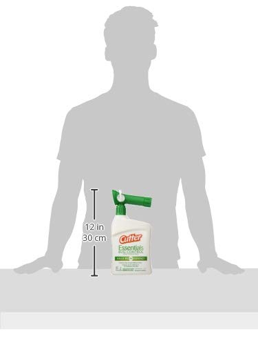 Cutter Essentials Bug Control Spray Concentrate, Kills Mosquitoes by Contact for Insects (Pack of 2)