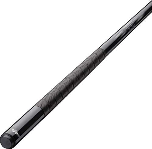 Viper by GLD Products Revolution Sure Grip Pro 58" 2-Piece Billiard/Pool Cue, Metallic Black, 18 Ounce (50-0703-18)