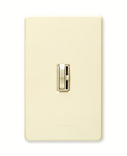 Lutron Ariadni/Toggler LED+ Dimmer | 150-Watt, Single-Pole/3-Way | AYCL-153P-AL | Almond
