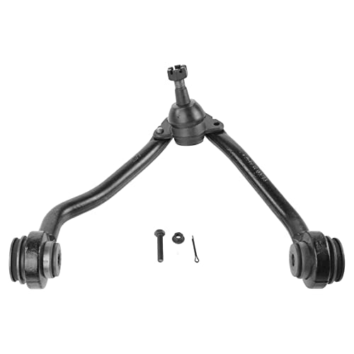 TRQ Front Upper & Lower Control Arm with Ball Joint Set Compatible with 2008-2009 Chevrolet Trailblazer GMC Envoy 2008 Isuzu Ascender Saab 9-7x