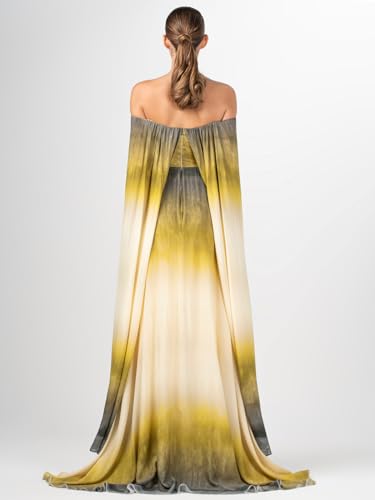 Cailin Dress, XS, Amber Watercolor