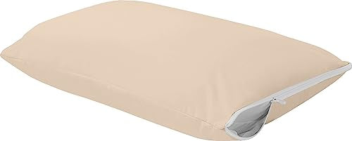 Utopia Bedding Waterproof Pillow Protector Zippered (4 Pack) King Sage – Bed Bug Proof Pillow Encasement 20 x 38 Inches