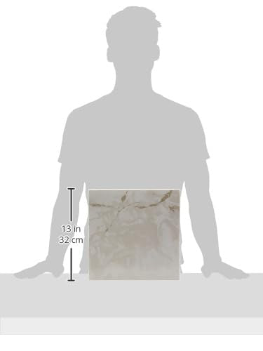 Achim Home Furnishings FTVMA40220 Nexus 12-Inch Vinyl Tile, Marble Classic White with Grey Veins, 20 Count (Pack of 1), White/Grey Vein Marble