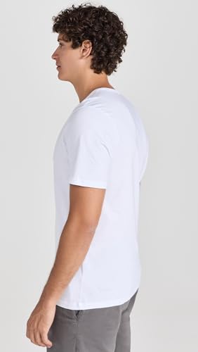 BOSS Hugo Men's T-Shirt Rn 3p Us Co 10145963 01, White, Small